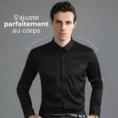 Chemise Habillée pour Homme Coupe Slim UltraTech™ (1 Achetée, 1 Offerte)